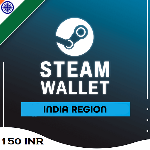 150 INR Steam Wallet Gift Card India - Premium-Accounts.shop